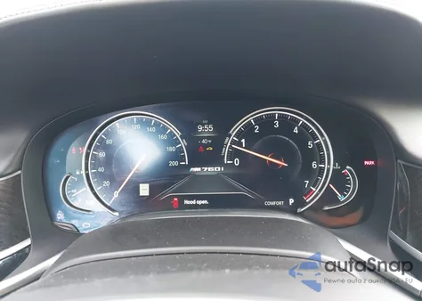 2019 BMW M760I xDrive z USA, uszkodzony, nr VIN WBA7H6C57KG615265